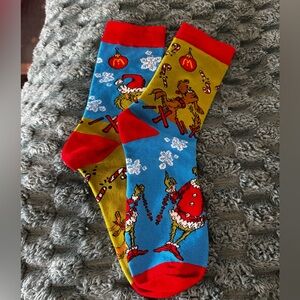 2025 CANADIAN McDonald's Grinch Socks